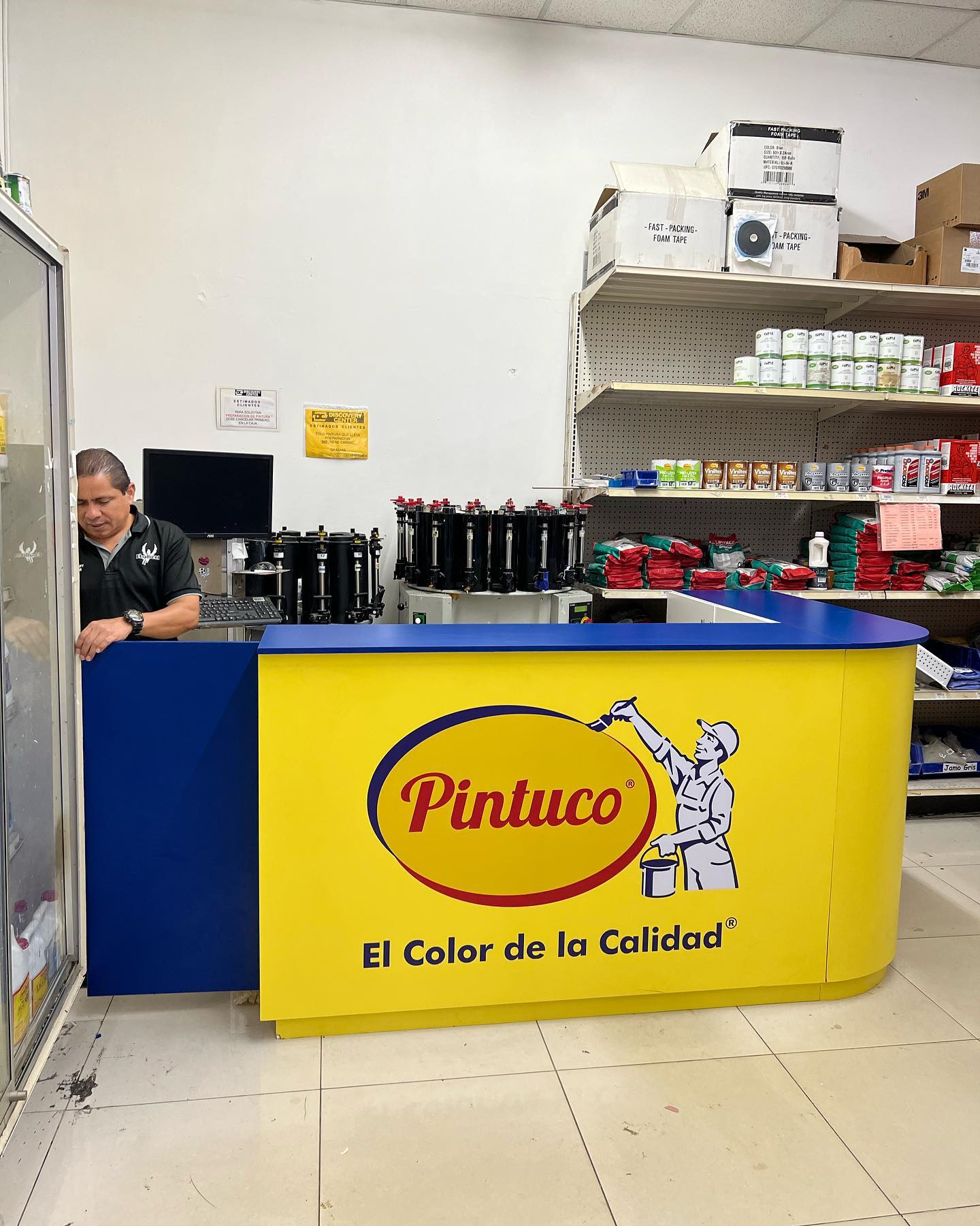 Mueble de recepción counter