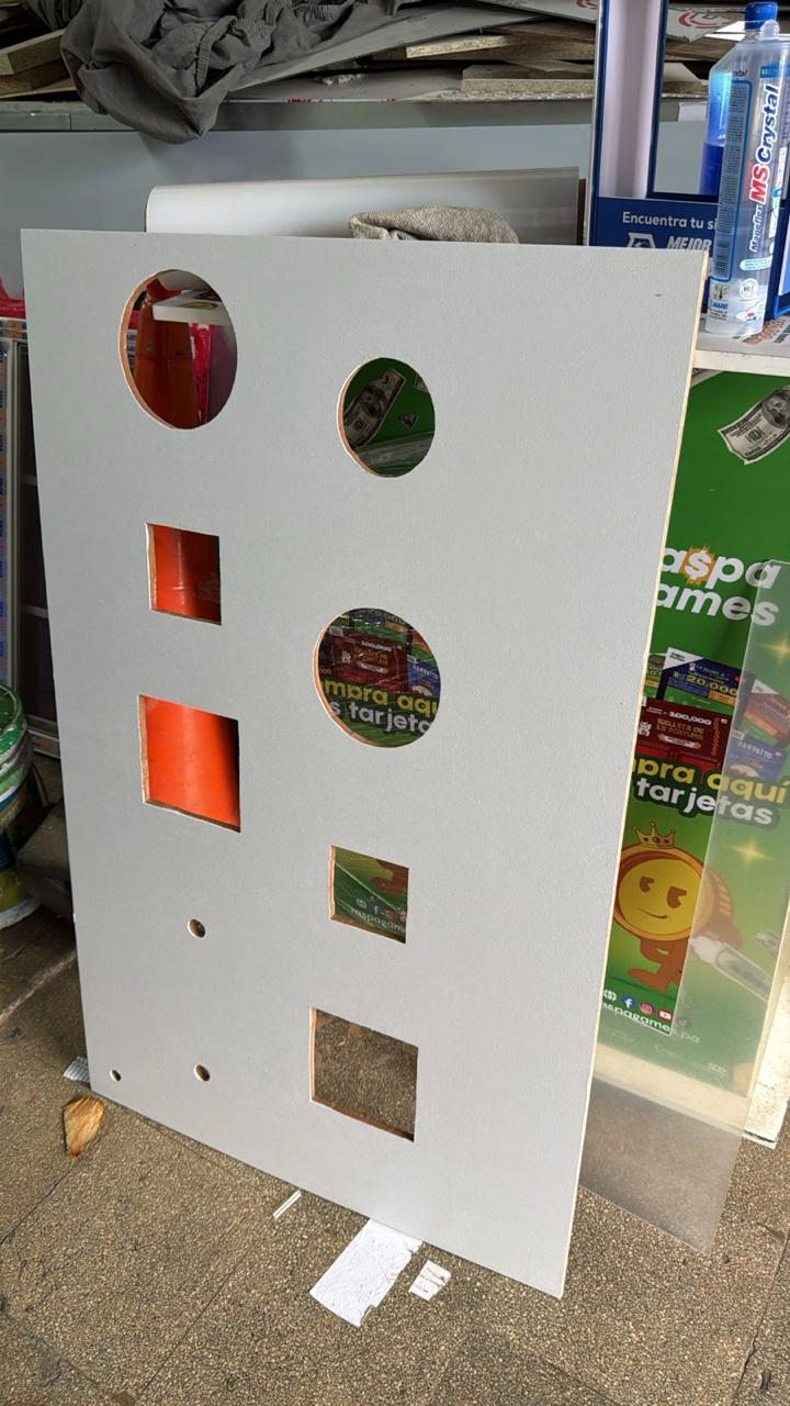 Muebles para exhibición de lámparas empotrables